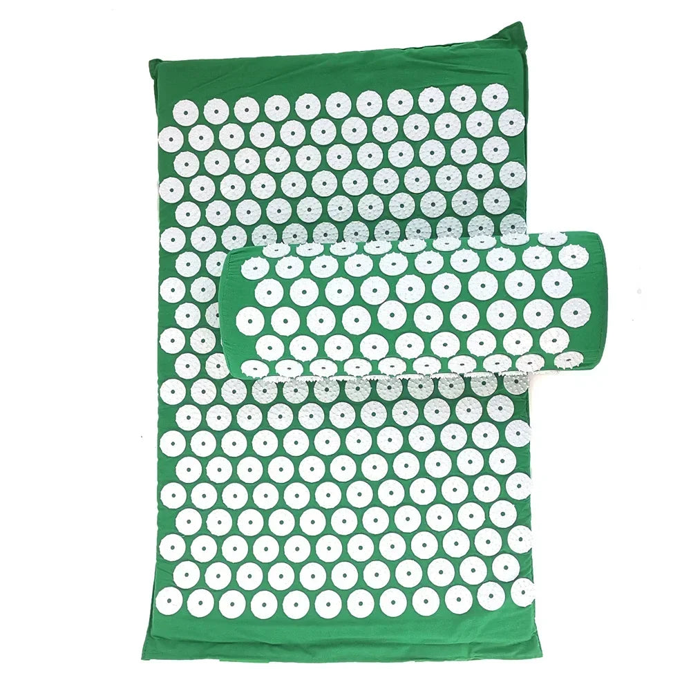 Kernruhe®️ Akupressur-Set – Matte + Kissen + Tasche | Entspannung & Stressabbau